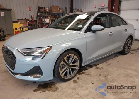 2025 Audi A3 Premium 40 Tfsi Quattro S Tronic из США, поврежденный, VIN WAUGUDGY4SA075705